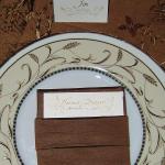 Custom Linens and Table Settings